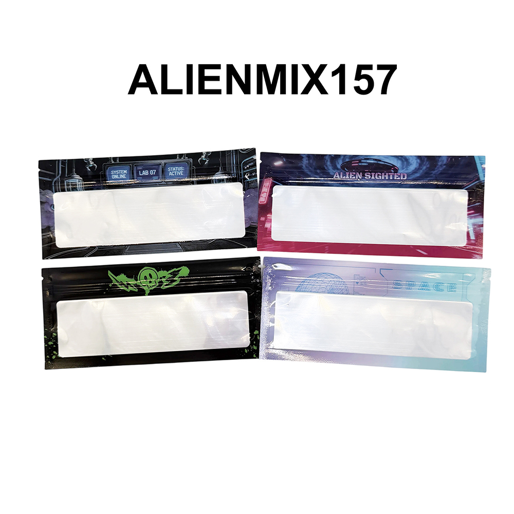 1g Alien Graffiti Mylar Bags W - Dried Herbs recension och pris