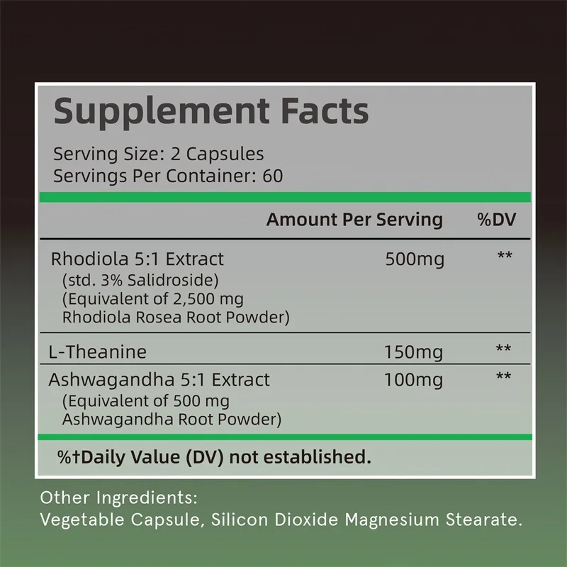 Rhodiola Rosea Max Supplement  - Herbal Supplement recension och pris
