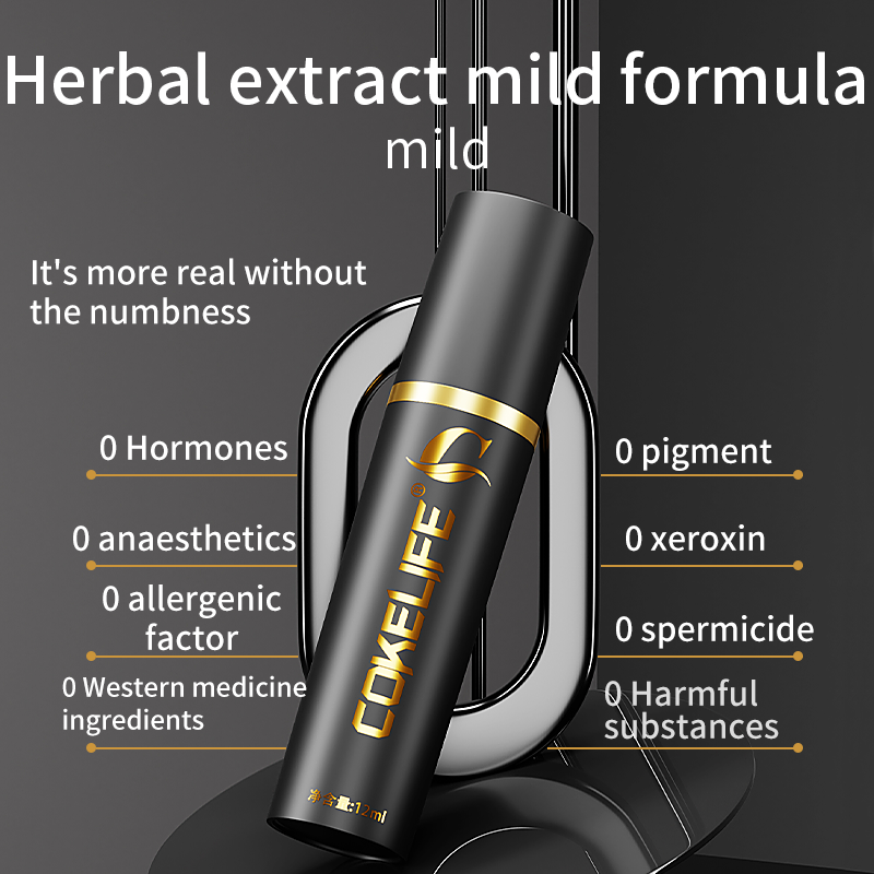 12ml Male Herbal Extract Delay - Ginger Tea recension och pris