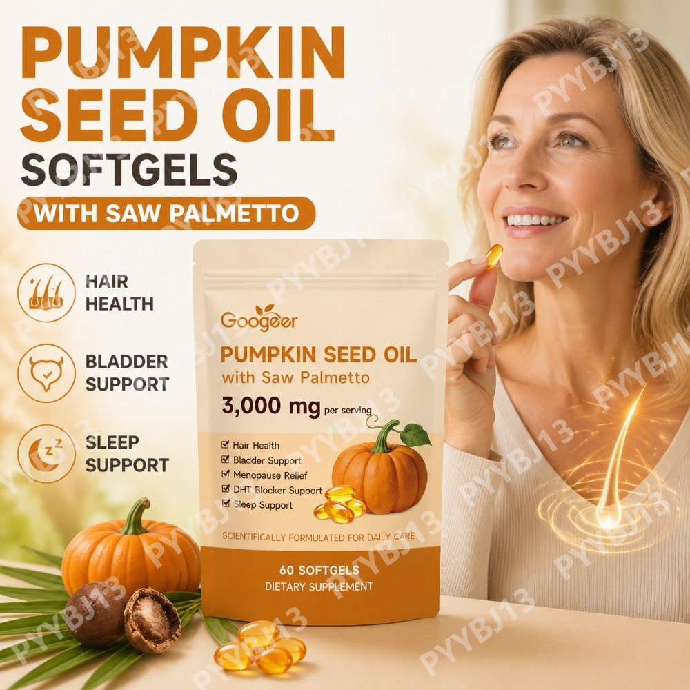 Googeer Pumpkin Seed Oil Softg - Herbal Supplement recension och pris