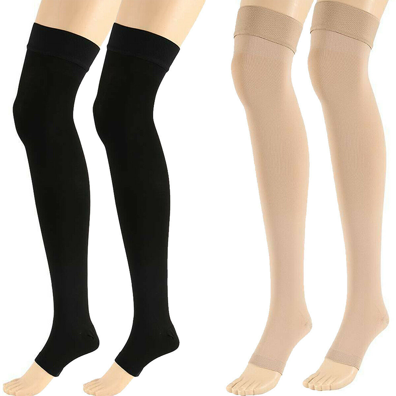 1 Pair Open Toe Knee-High Medi - Echinacea recension och pris