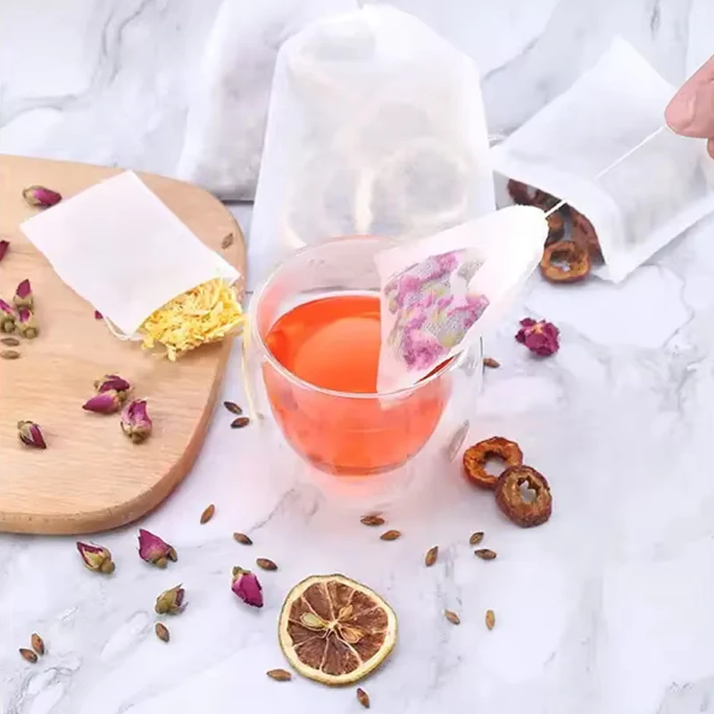 100pcs Disposable Teabags Non- - Chamomile Tea recension och pris