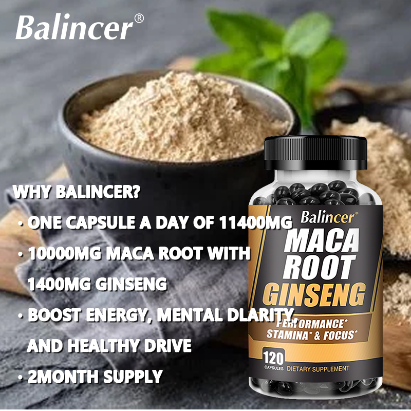 Maca Root Capsules (containing - Ginger Tea recension och pris